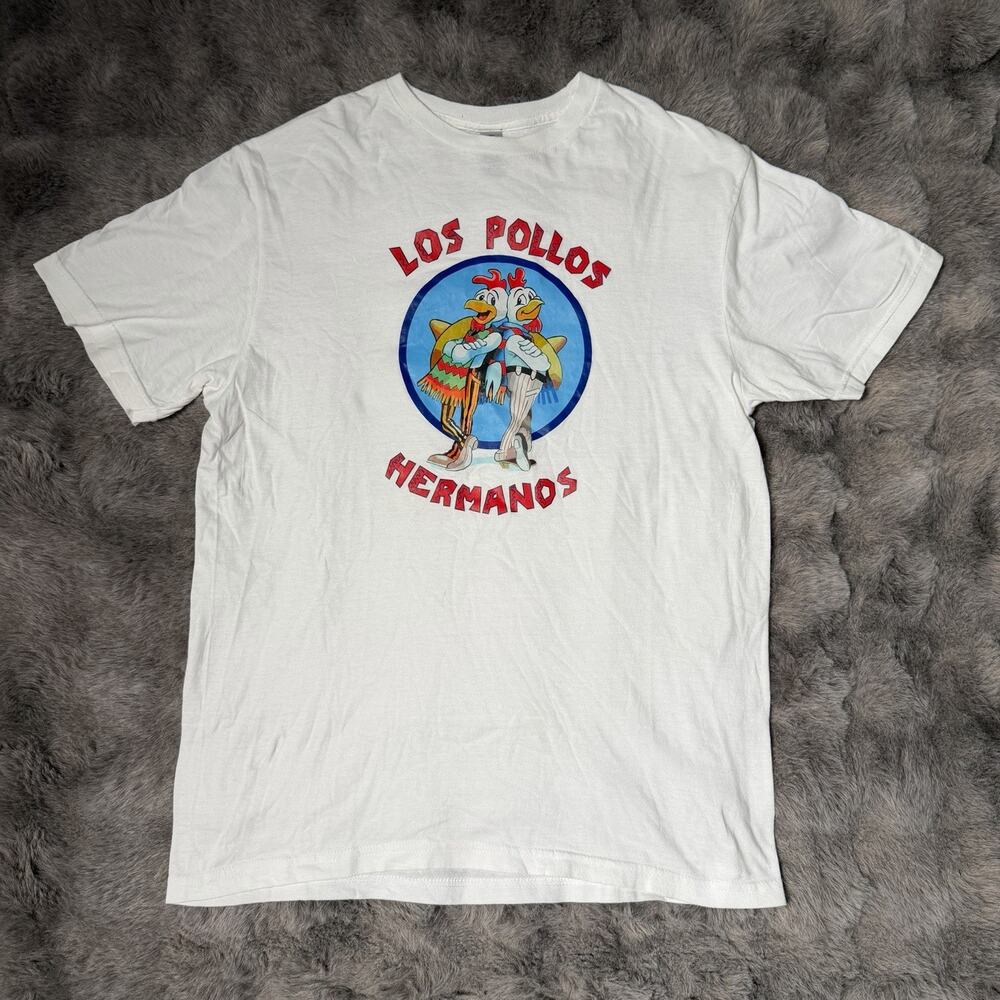 Breaking Bad Los Pollos Hermanos Graphic T-Shirt Size Medium